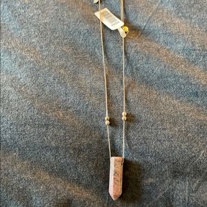 Alex and Ani stone pendant necklace